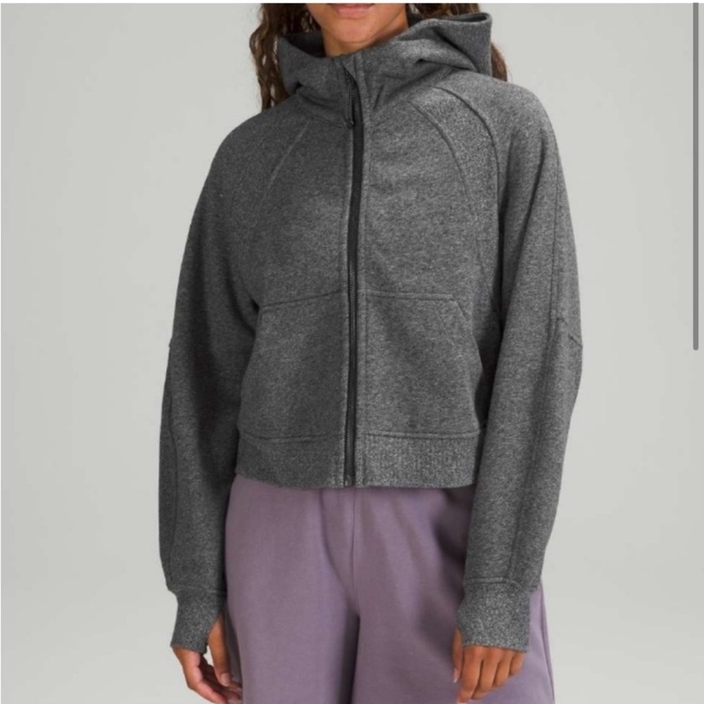 Lululemon Cropped Scuba Hooded Sweatshirt